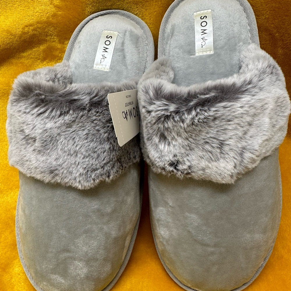 NWT Soma Micro Chenille Slippers